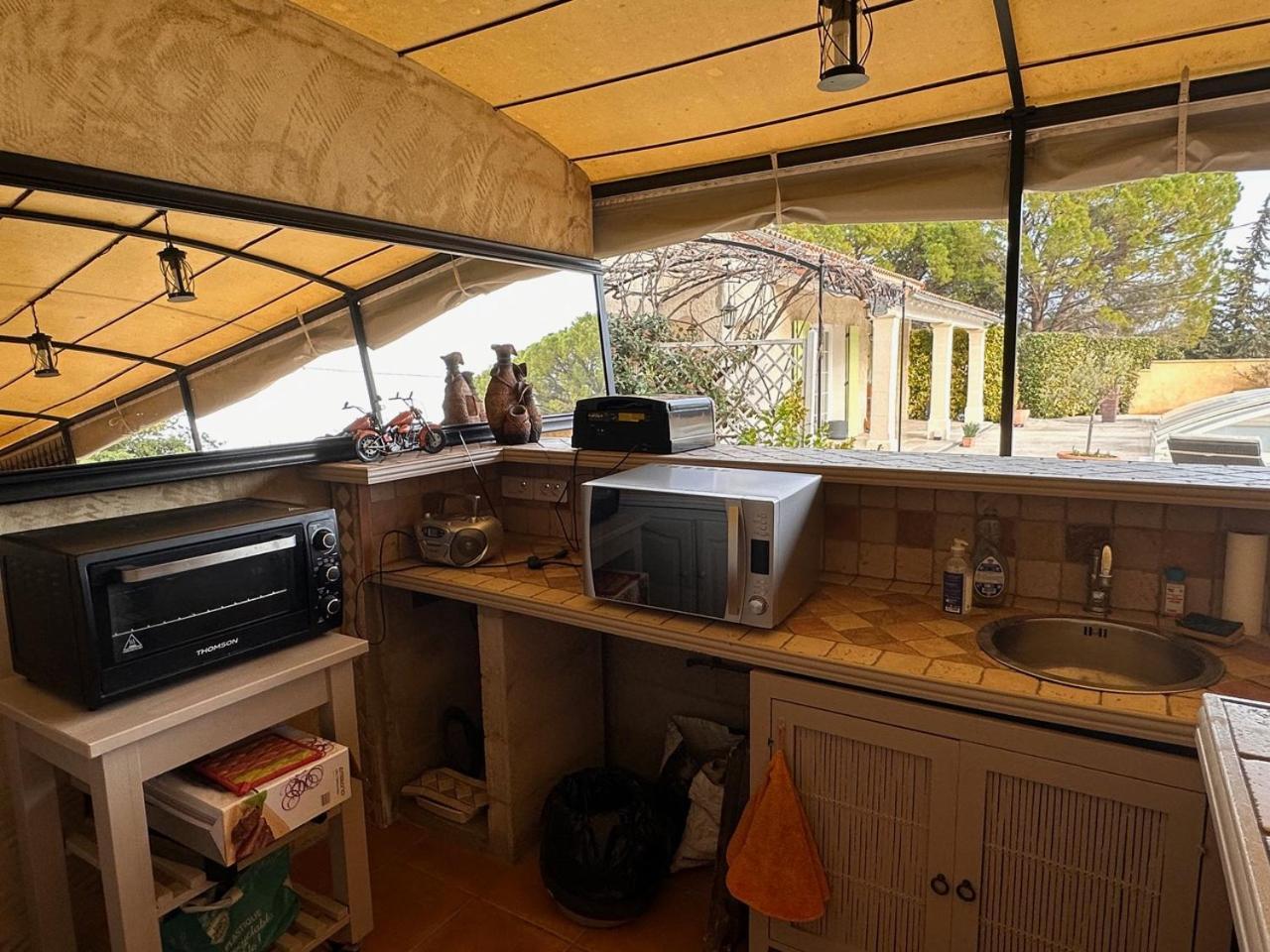 Ferienwohnung Beau Ciel Châteauneuf-de-Gadagne Exterior foto